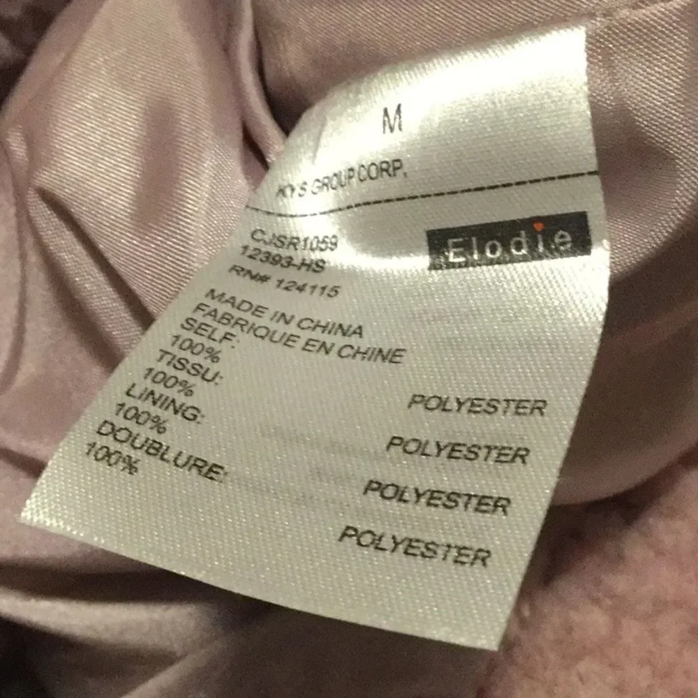 ELODIE Deep Pink Women jacket - Picture 12 of 12